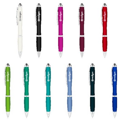 Metallic Curvaceous Ballpoint Stylus